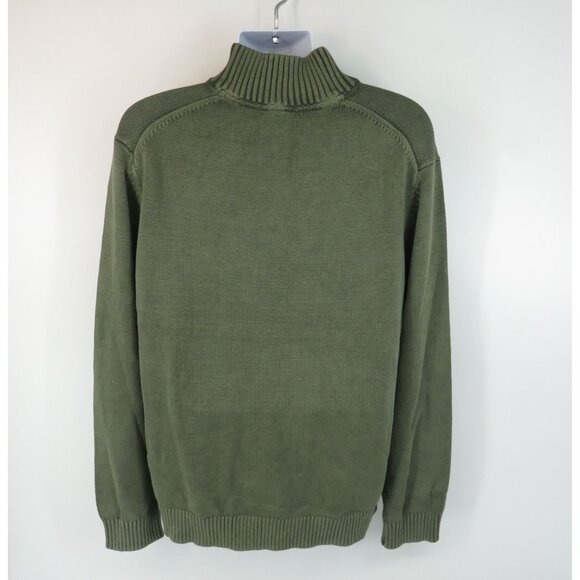 Goodthreads Men's Size XXL Olive Green 1/4 Zip Sweater NWT - Picture 2 of 3